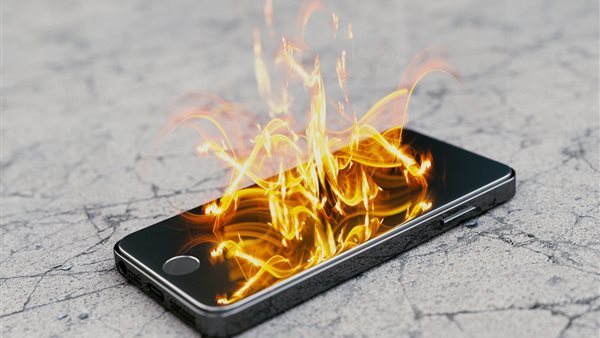 انفجار بطارية الهاتف