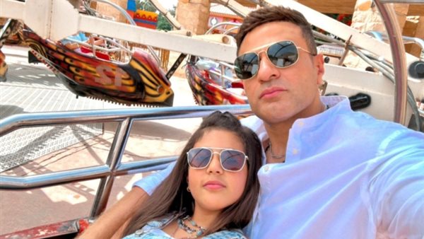 محمد نور وابنته _