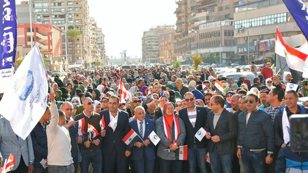  مسيرة حاشدة للتصويت