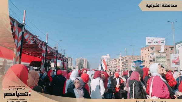 توافد الناخبين في