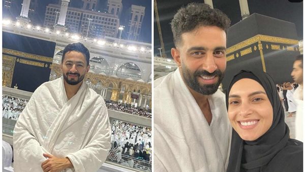 نجوم الفن يؤدون مناسك