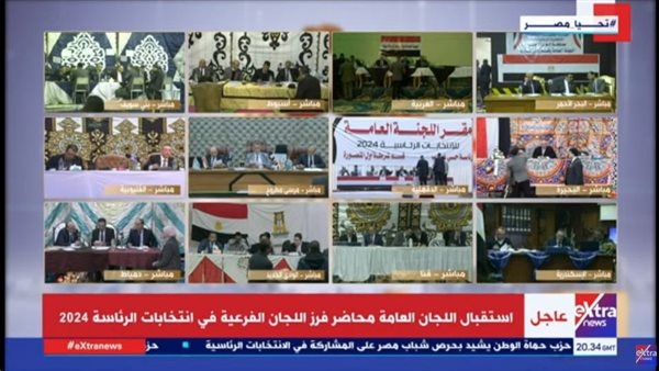 عمليات الفرز في اللجان