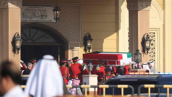 من جنازة أمير الكويت