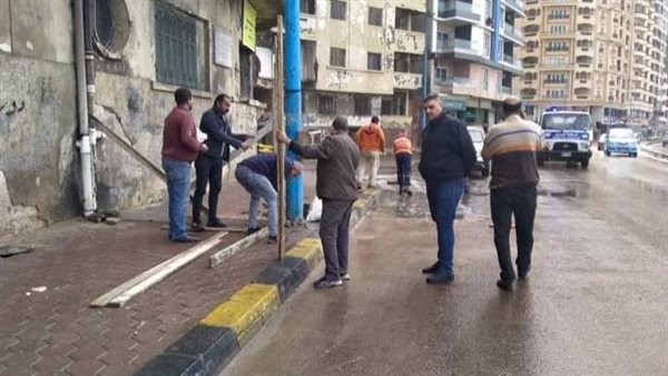 سقوط عقار بـ الإسكندرية