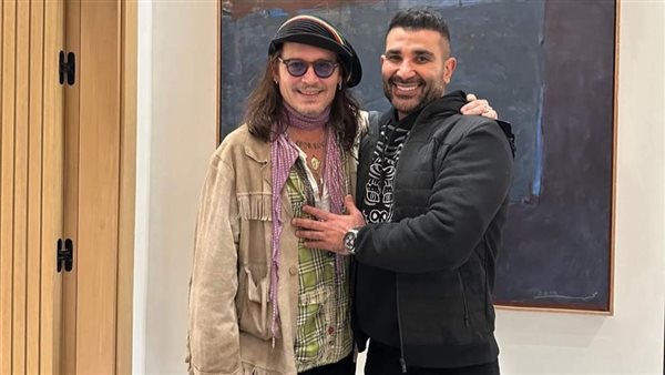 أحمد سعد وجوني ديب