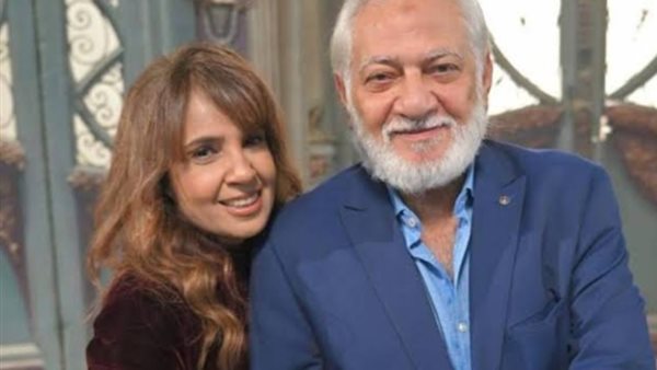 سامح الصريطي وزوجته