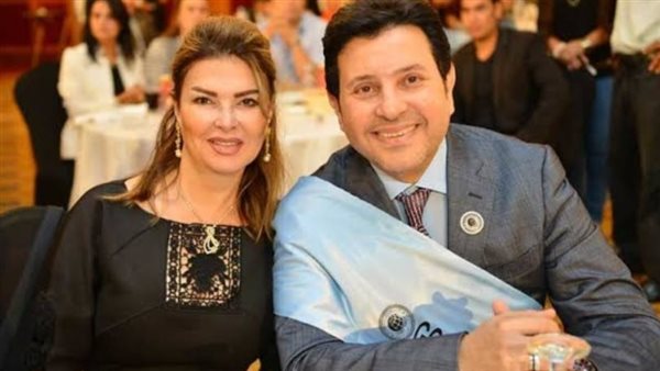 هاني شاكر وزوجته