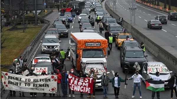 مظاهرات فى نيويورك