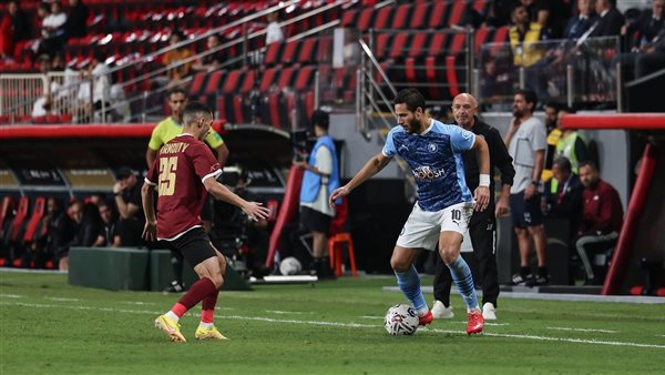 جانب من المباراة