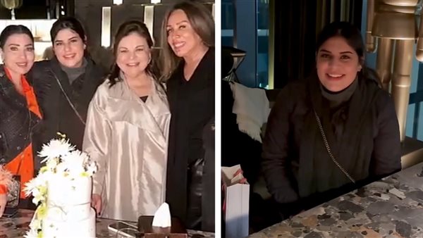 ماجدة زكي وابنتها