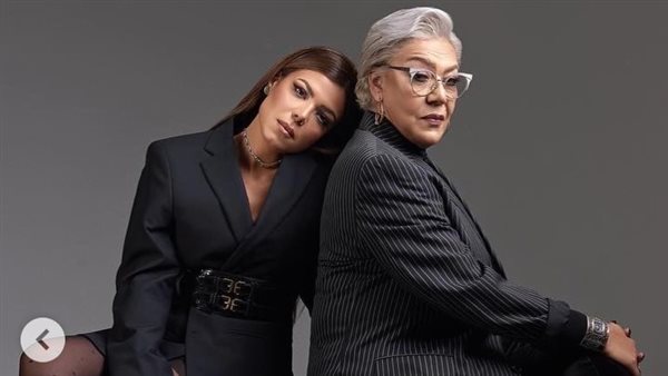 ناهد السباعي ووالدتها