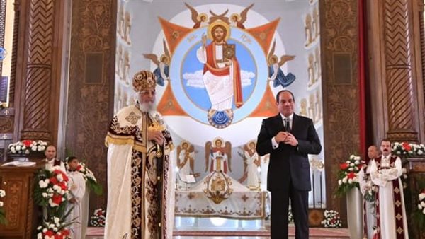 البابا تواضروس والرئيس