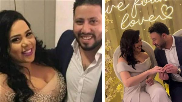 مي فاروق وخطيبها