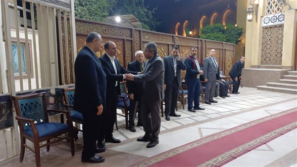 عزاء نجل عم الرئيس