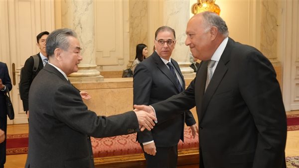 شكري ونظيره الصيني