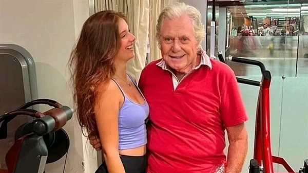 حسين فهمي ومريم علاء