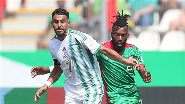 مباراة الجزائر وبوركينا