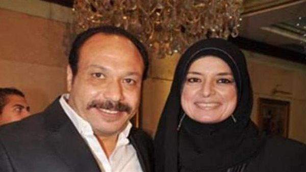 خالد صالح وزوجته