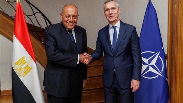 سامح شكري- ينس ستولتنبرج