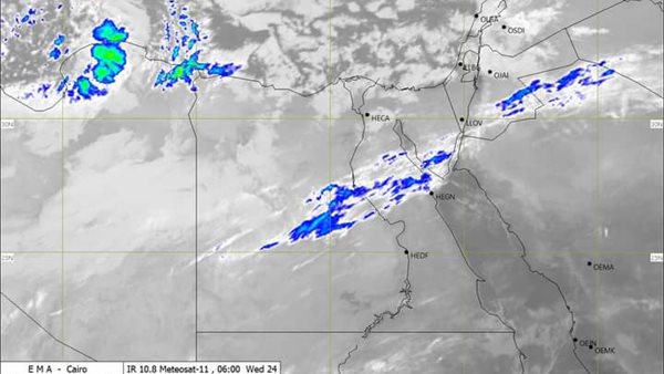 حالة الطقس الساعات