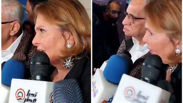 يسرا من العرض الخاص