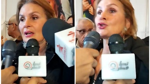 يسرا من العرض الخاص