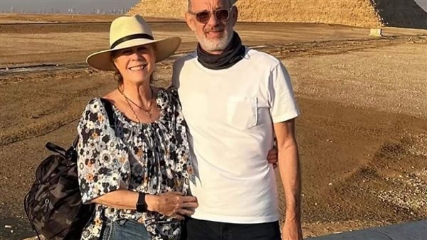 توم هانكس وزوجته