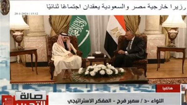 وزير خارجية مصر والسعودية