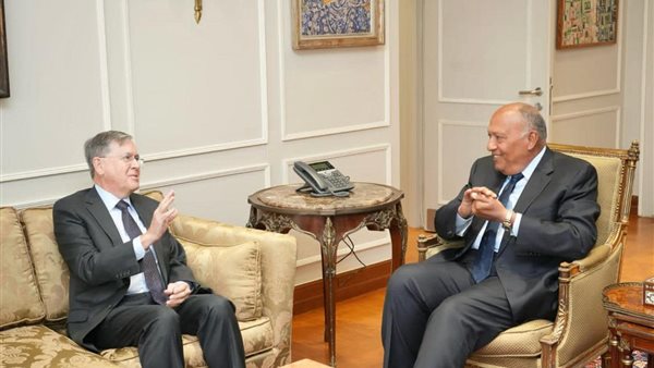 شكري - المبعوث الأمريكي