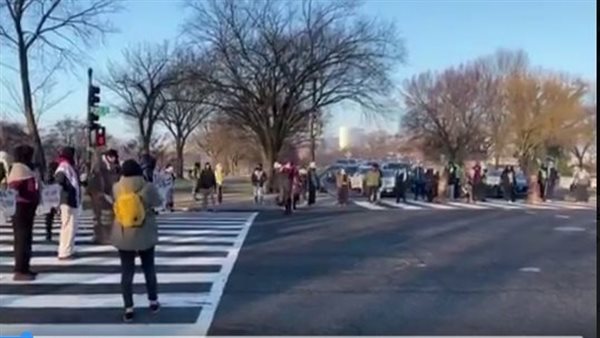 احتجاجات في واشنطن