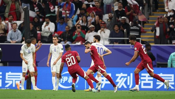 مباراة قطر وأوزبكستان