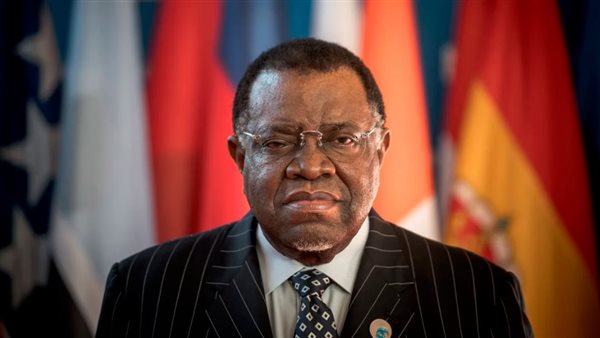 الرئيس الناميبي حاجي