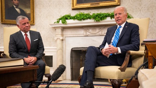 بايدن مع ملك الأردن