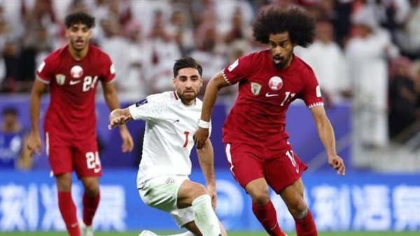 مباراة قطر والأردن
