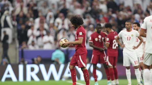 مباراة قطر والأردن