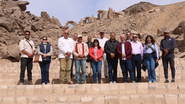 جانب من الزيارة 