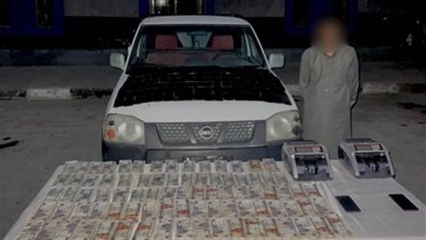 المتهم والمضبوطات