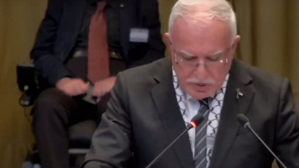 وزير الخارجية الفلسطيني