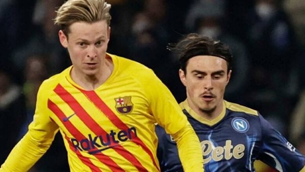 مباراة برشلونة ونابولي
