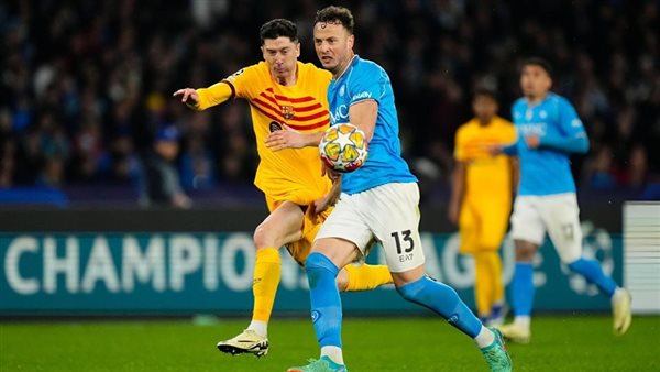 مباراة برشلونة ونابولي