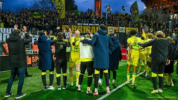 مباراة نانت ولوريان