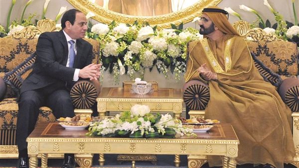 السيسى فى الإمارات