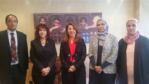 لقاء وزيرة التضامن