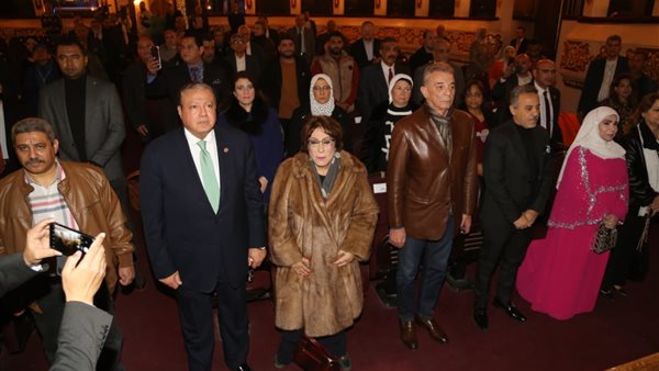 نجوم الفن في احتفالية