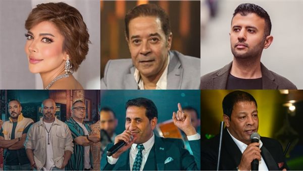 نجوم الفن في تترات