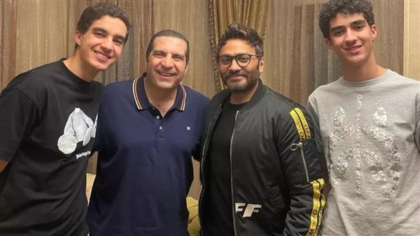 تامر حسني مع عمرو