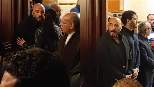 عزاء شقيقة مجدي الهواري