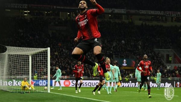 مباراة ميلان وسلافيا