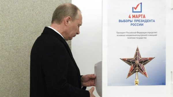 بوتين في الانتخابات