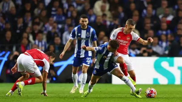 مباراة أرسنال وبورتو